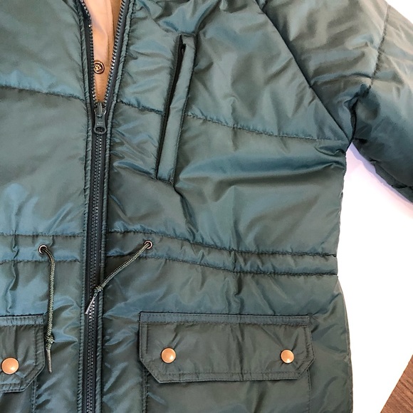 Vintage The Men’s Store At Sears Reversible Green & Nude/Tan Men’s Jacket - Picture 7 of 10